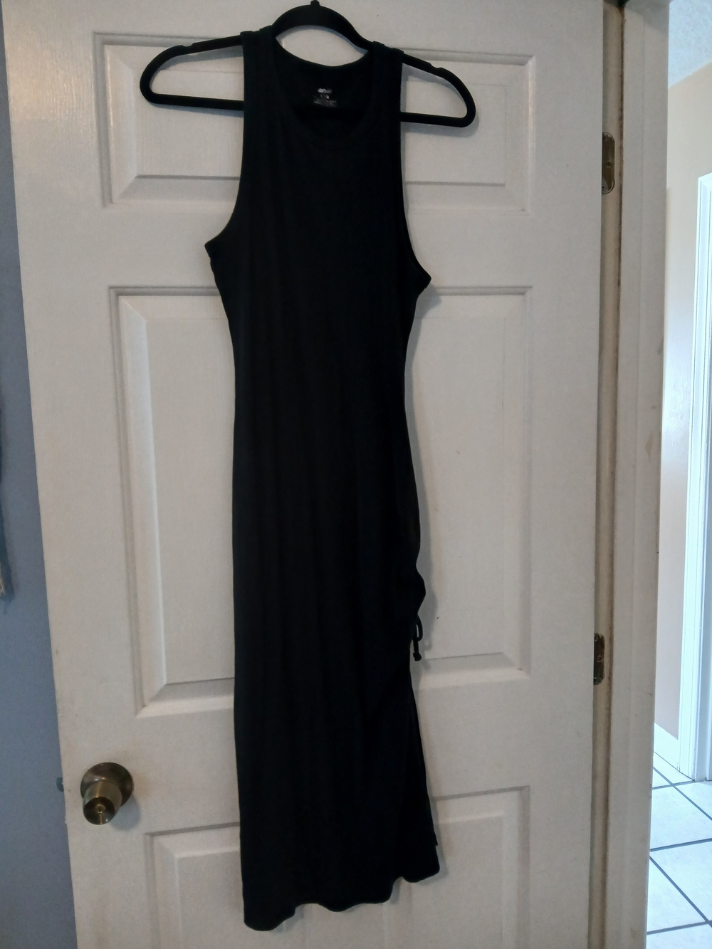aerie Black Racerback Maxi Dress